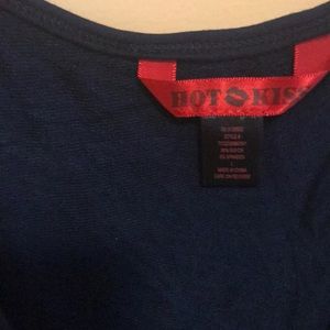 Large blue Body con dress